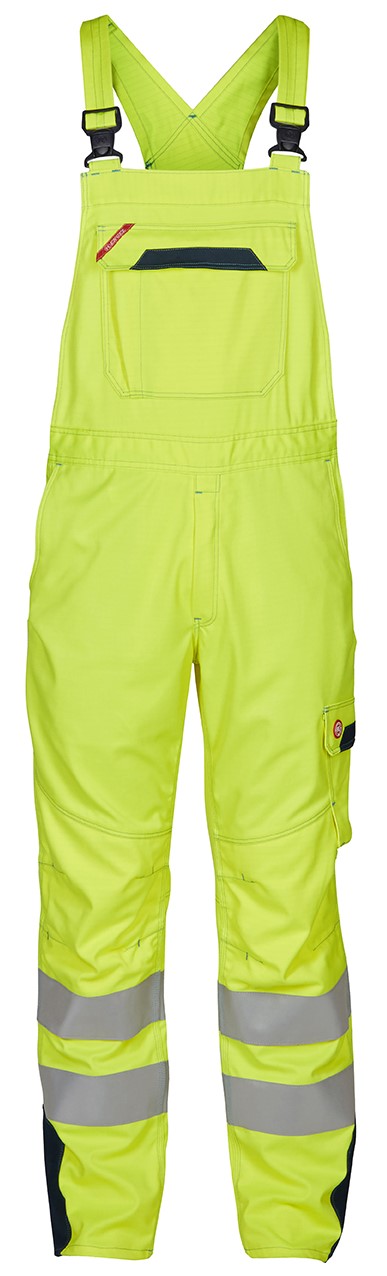 Engel 3285-172 Safety+ Multinorm Inheret Latzhose mit Warnschutz