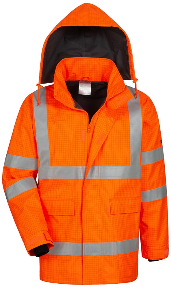 23484 Safestyle 23484 AMBROSIUS Multinorm Regenjacke leuchtorange