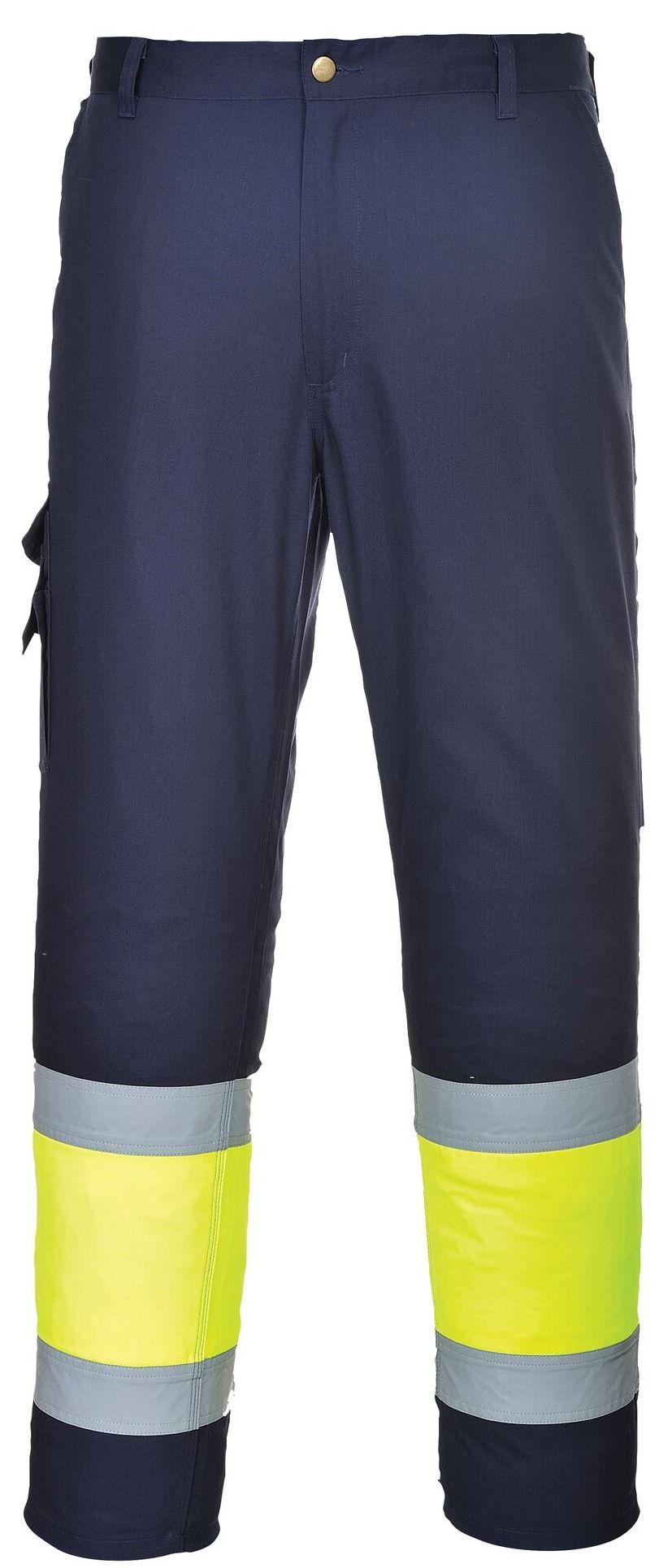 Portwest E049 Zweifarbige Warnschutz-Combat Hose