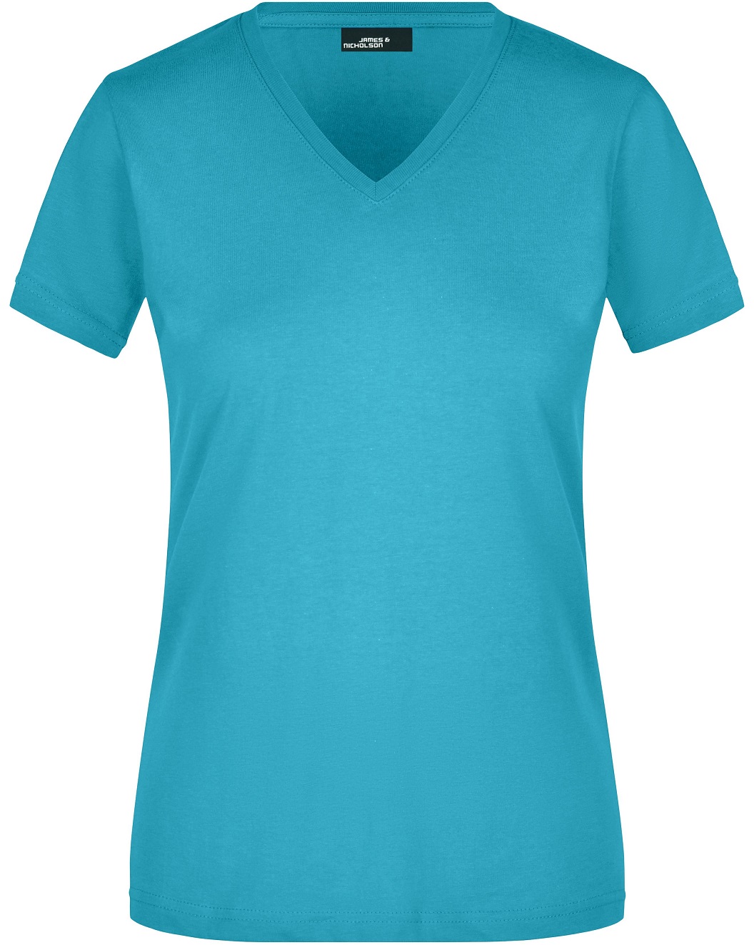 James & Nicholson JN972 Ladies Slim-Fit V-T-Shirt in 13 Colors