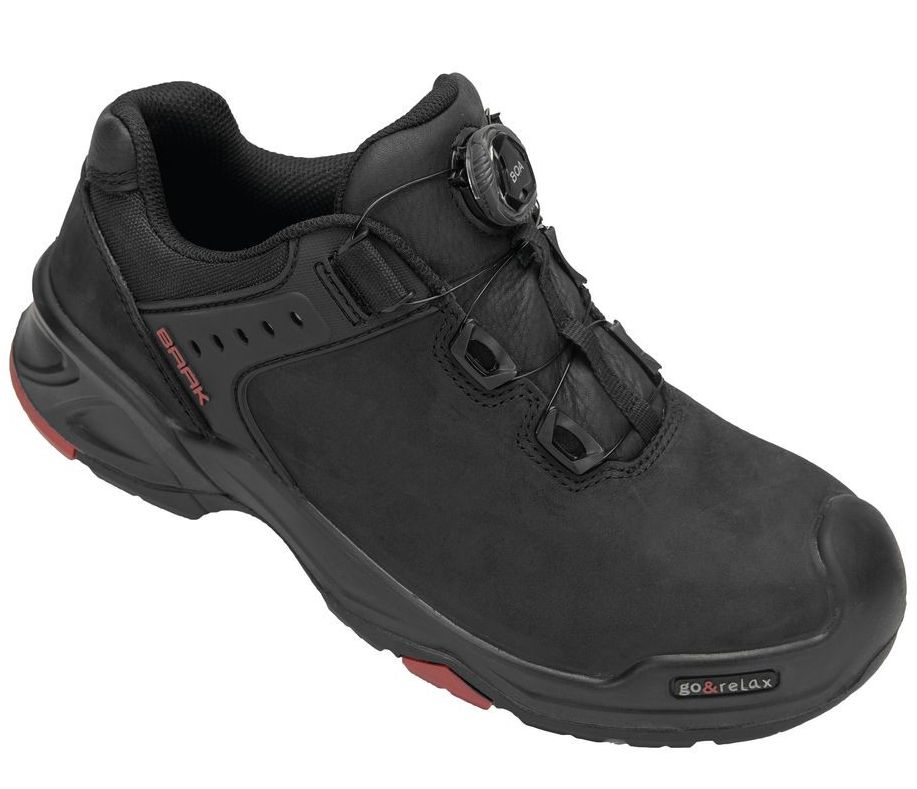 Baak 6342 Brax Halbschuhe S3 SRC HRO BOA schwarz