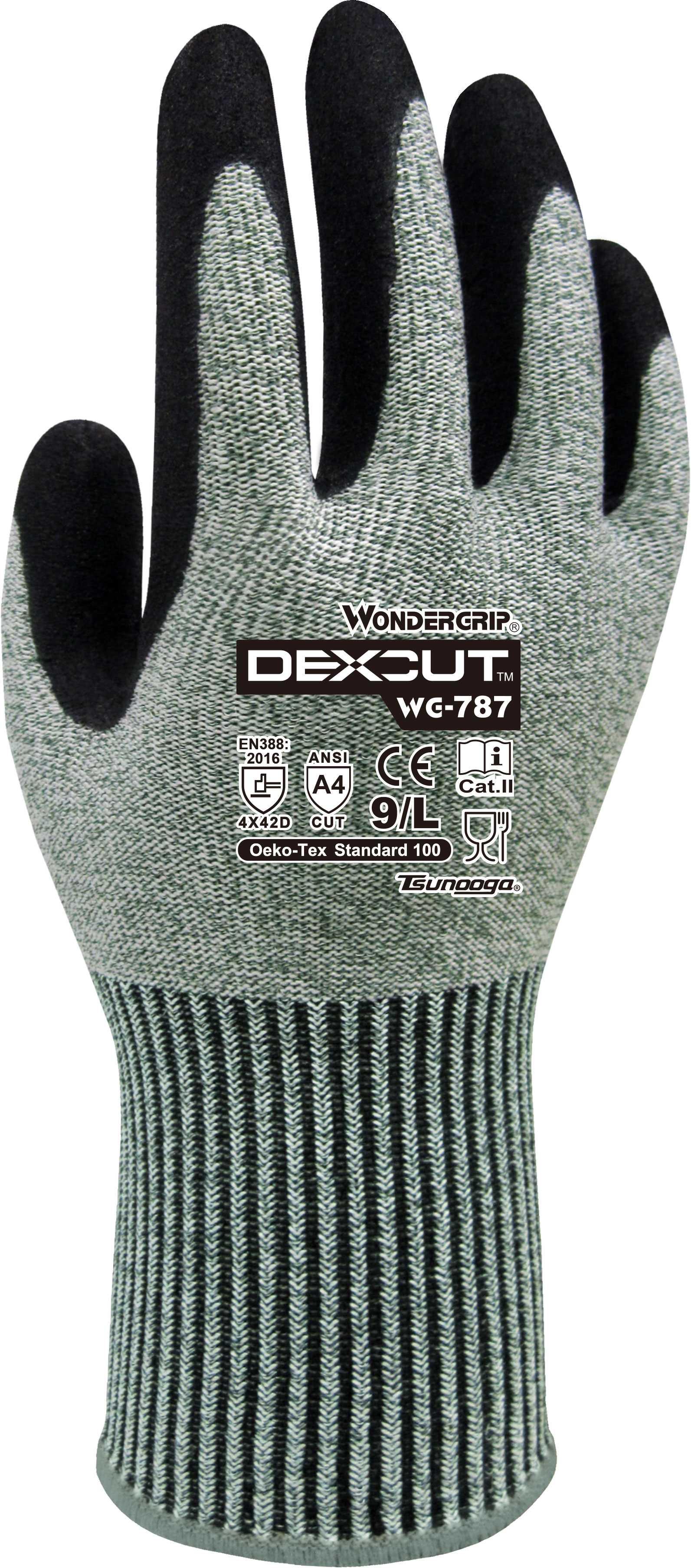 Wonder Grip Dexcut WG 787 Cut resistant gloves