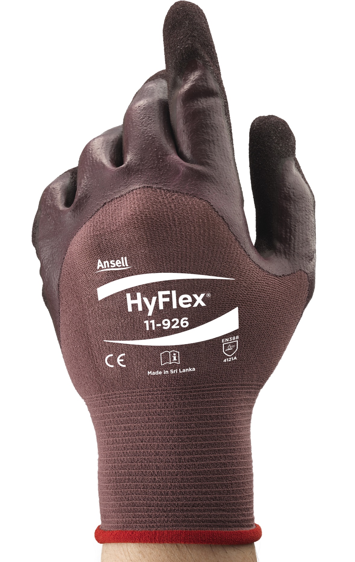 Ansell HyFlex 11-926 Nitril-Schutzhandschuhe 3/4 beschichtet