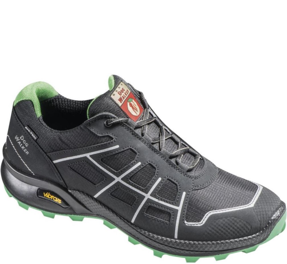 1030 Baak 1030 Charly DogWalker Halbschuhe Agility mit Membranen schwarz-grün