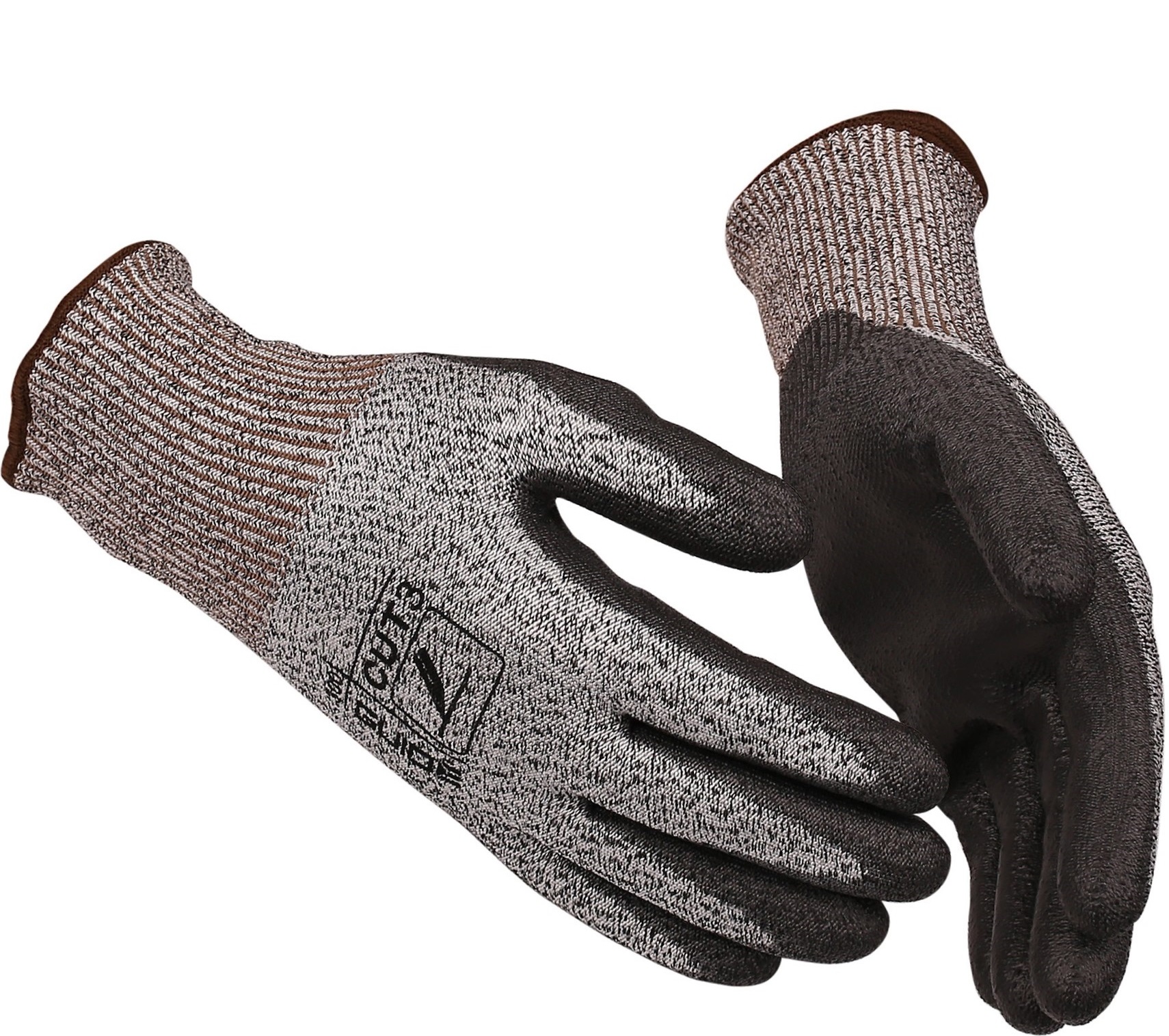 Guide-300GRliU0jZC8jxIra Guide 300 cut protection gloves with PU coating grey