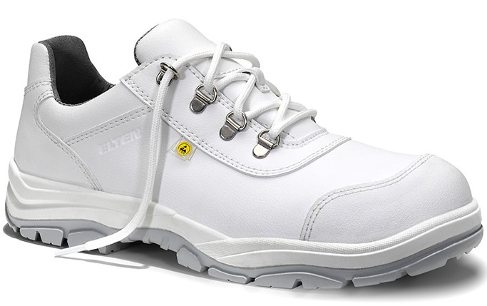Elten Dean Rubber 7279301 safety low ESD S2 HI type 1 shoes white