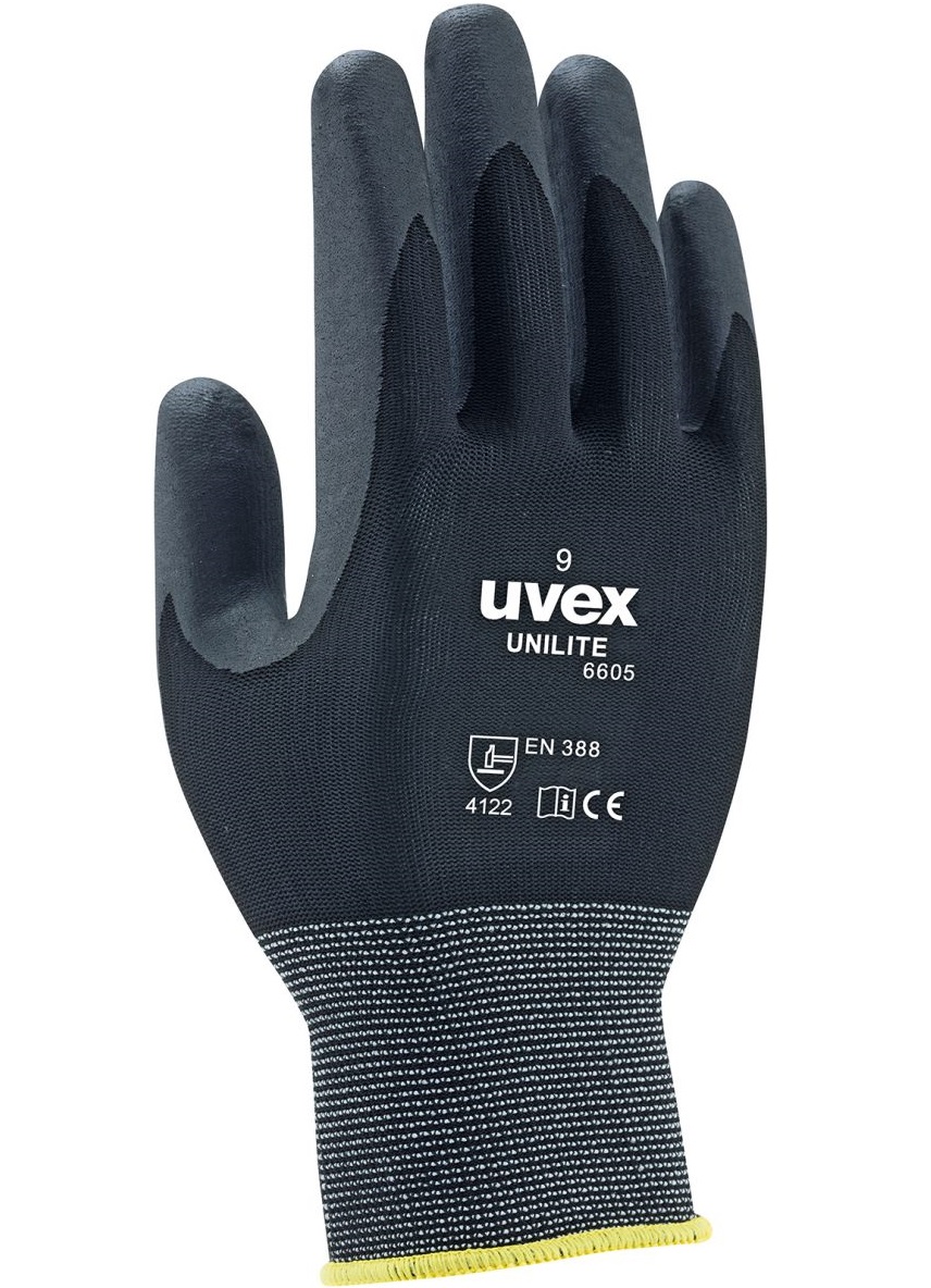 uvex unilite 6605 protective gloves 60573