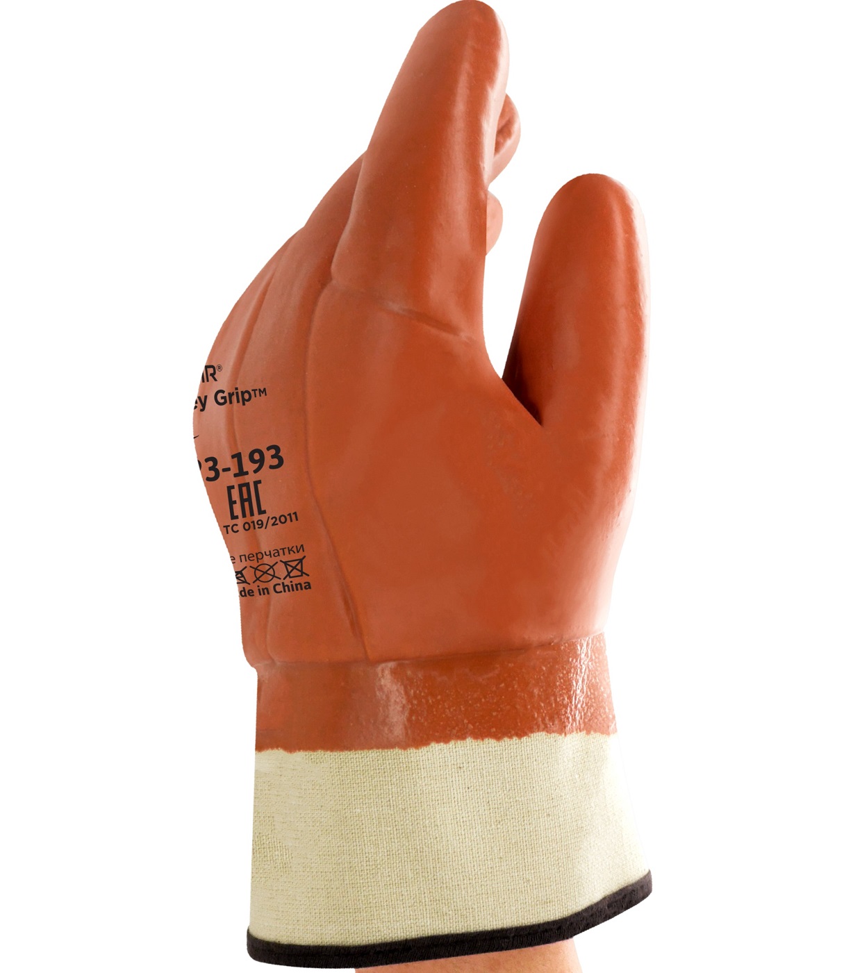 23-193 Ansell Winter Monkey Grip 23-193 Cold protection gloves with PVC coating