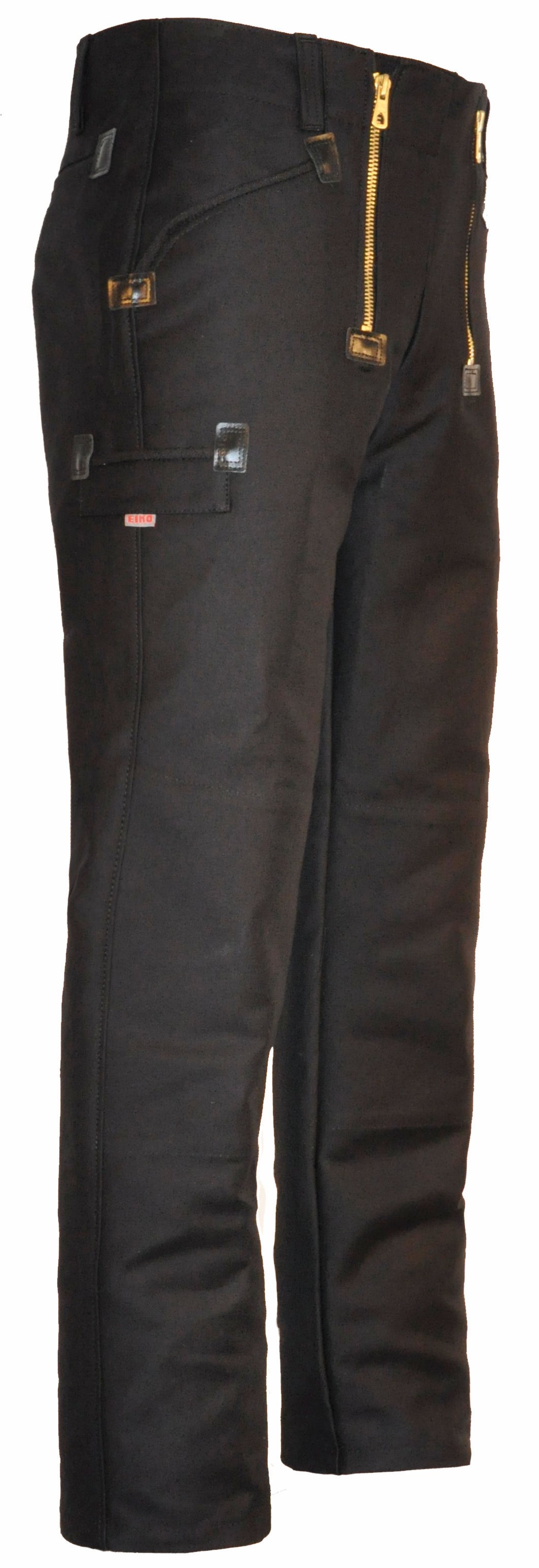 eiko6fkg6ImlS4Gdbi Eiko Leine Doppelpilot-Zunfthose schwarz