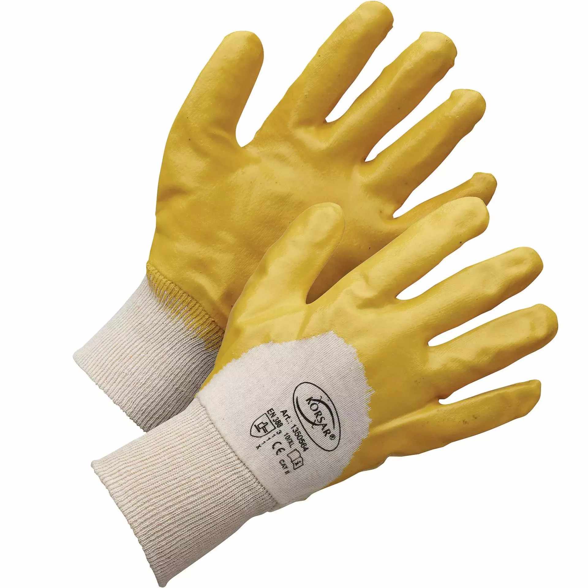 Corsair nitrile protective gloves 3/4 coated
