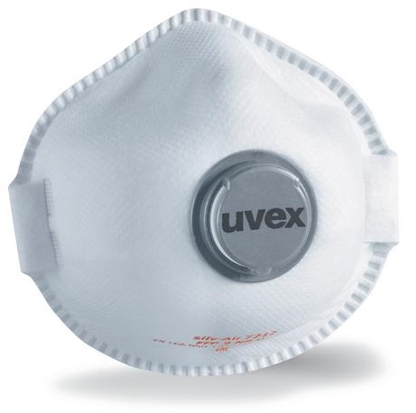 uvex 8707212 sliv-Air Formmaske FFP2 NR D mit Ventil