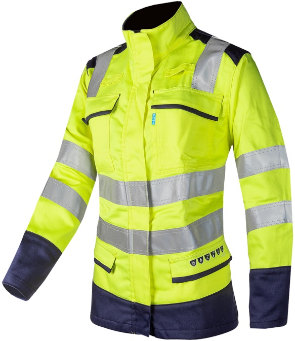 Sioen Kasie 066VA2PFA Women's Multinorm warning jacket