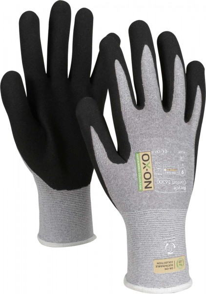 OX-ON Recycle Comfort 16300 Nitrile protective gloves