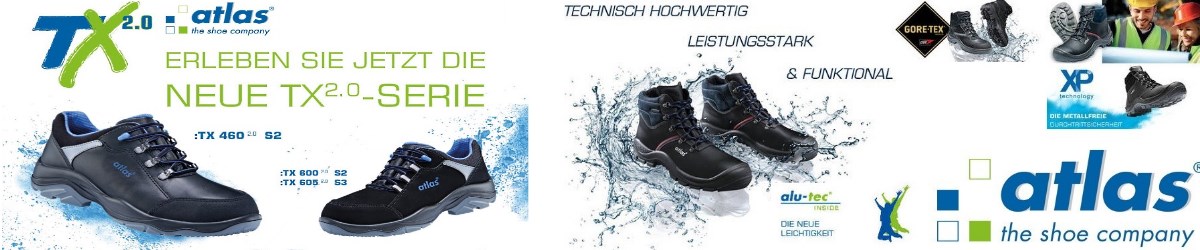 Atlas safety shoes | Brands | Clever-AS-Technik - Industrial safety