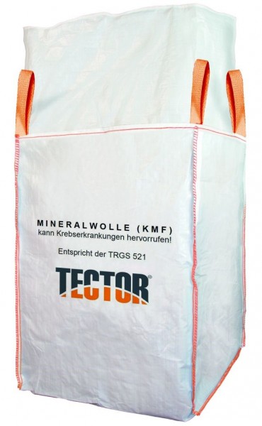Tector 84670 Big Bag mineral wool 90 x 90 x 120 cm with imprint