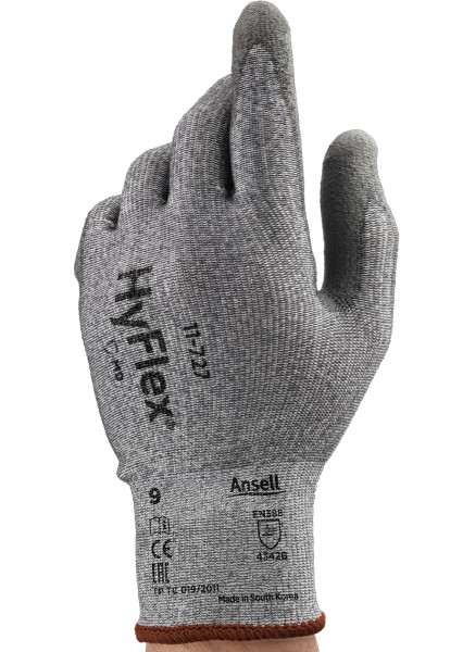 Ansell HyFlex 11-727 Cut-resistant gloves with PU coating