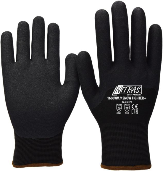 Nitras 1606WV Snow Fighter+ winter gloves 3/4 coated