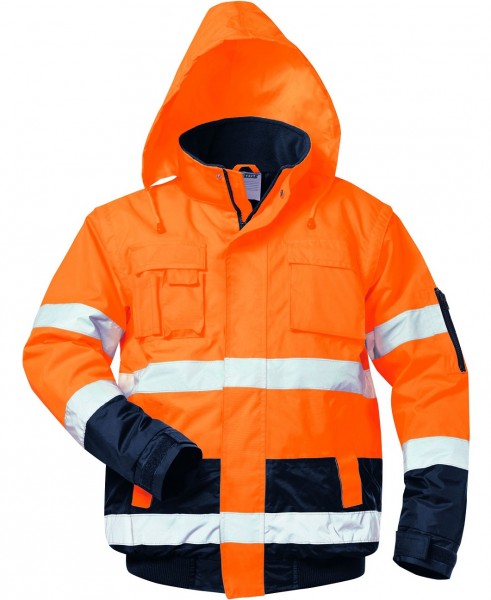 Safestyle 23543 OTTO warning protection pilot jacket orange/navy