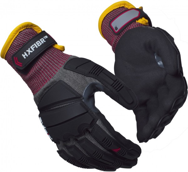 Guide 6608 heat and cut protection gloves level F ESD touch screen capable