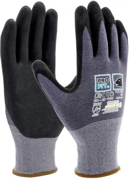 Pro-Fit 702 PRO ESD nitrile foam fine knit gloves