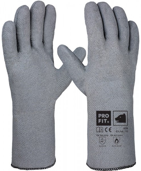 Pro-Fit 474 Nitrile Heat Protective Gloves