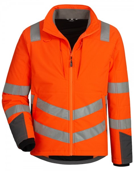 elysee 22433 Bechtol high visibility softshell jacket orange