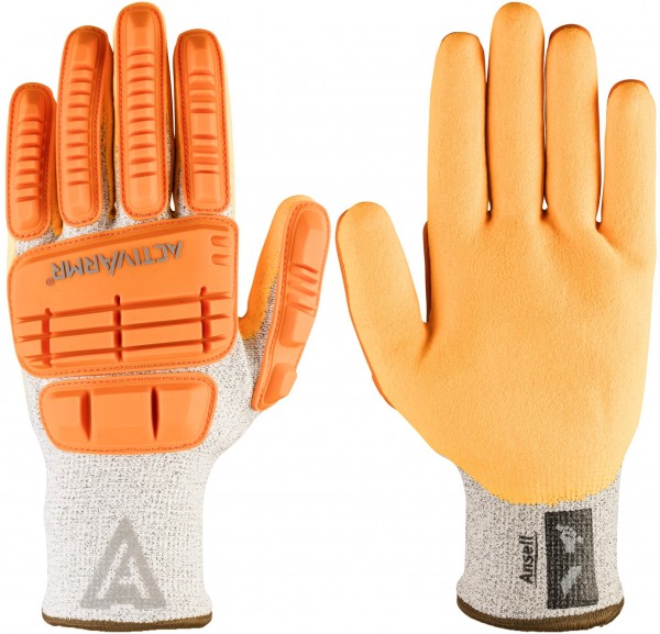 Ansell ActivArmr 97-125 cut resistant gloves orange