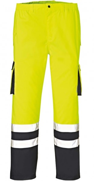 4 Protect BALTIMORE 3491 Warning weatherproof pants light orange-navy