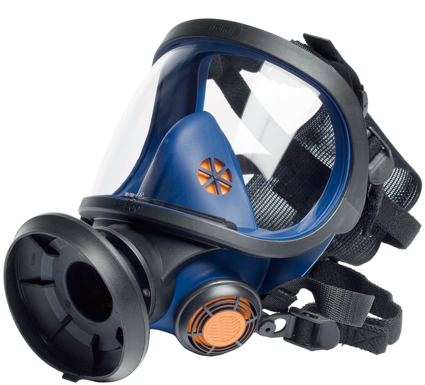 Sundström full face mask SR 200 PC Full masks Head protect  Clever-AS-Technik Industrial safety
