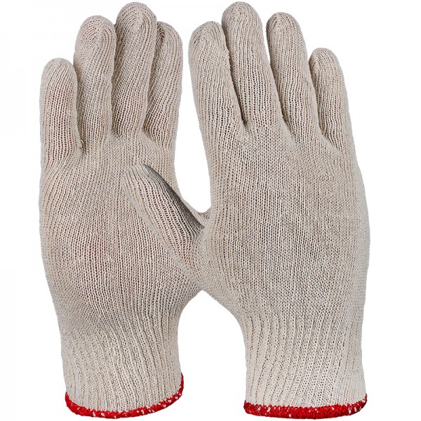Pro-Fit 616171 Cotton fine-knit glove with seamless round embroidery & knitted waistband