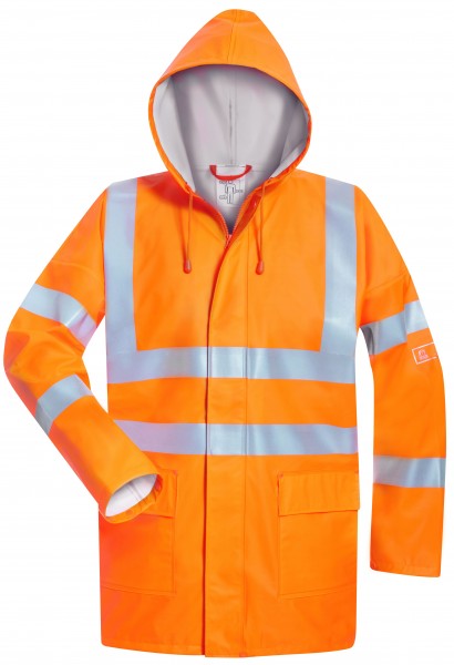 Norway Fridbert 2352 Multinorm PU rain jacket light orange