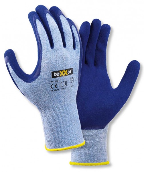 texxor Latex 2229 polyester knitted glove