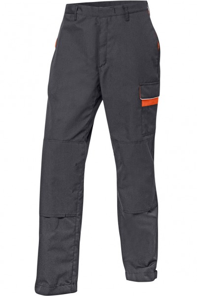 Kübler Kermel Top 2332 8313 PSA 3 waistband trousers dark grey-orange