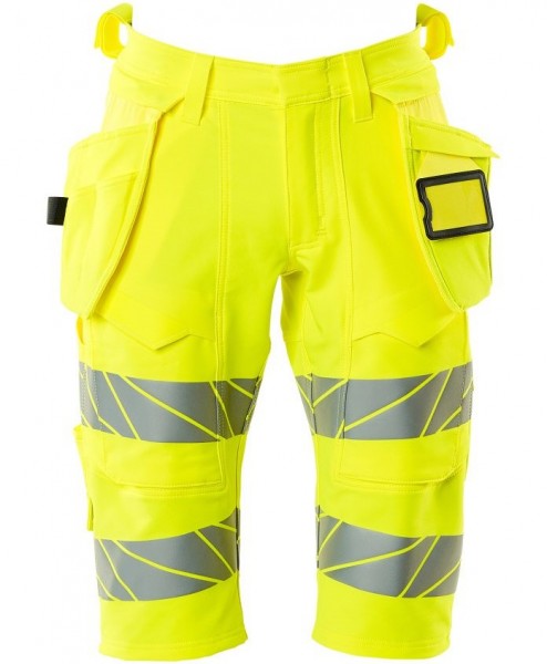 Mascot ACCELERATE SAFE 19349-711 High visibility shorts long with hanging pockets