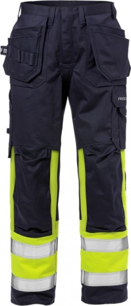 Fristads 125941 Flame High Vis workman trousers 2586 FLAM