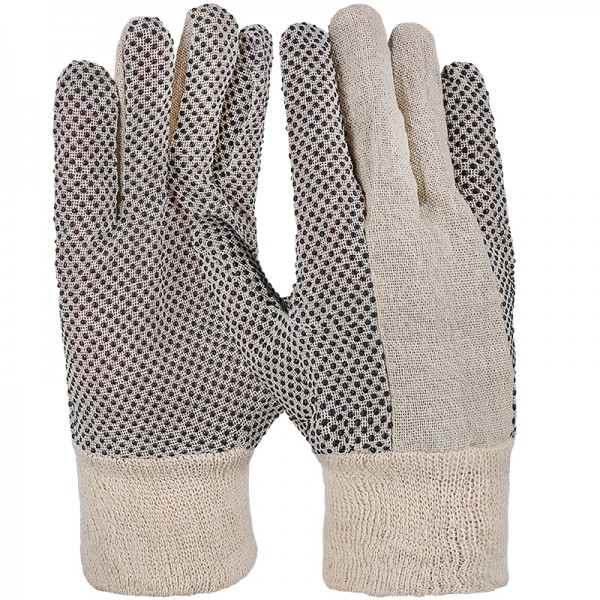 Pro-Fit 629361 Cotton twill glove with knitted waistband & studs