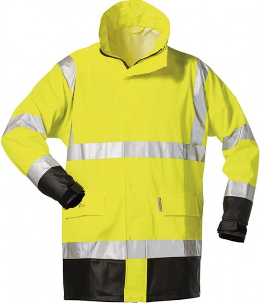 NORWAY 2360 MANFRED warning rain jacket bright yellow