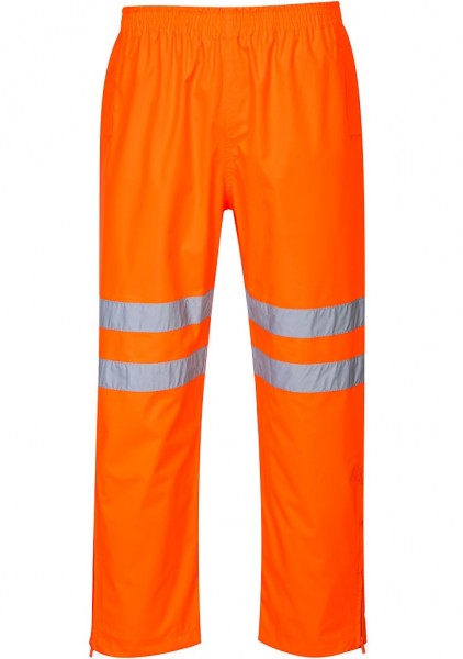 Portwest RT61 Breathable warning waistband trousers light orange