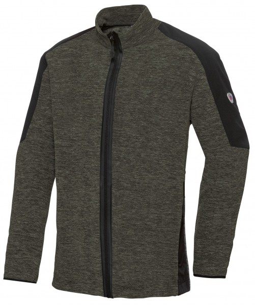 BP 1829-040 space-dyed fleece jacket Bolus Modern Stretch