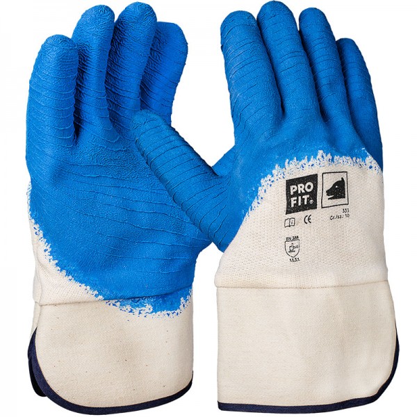 Pro-Fit 333 MAGrip latex protective gloves 3/4 coated