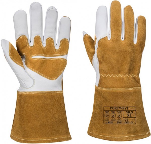 Portwest A540 Leather Welding Gloves Type A