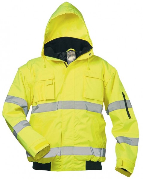 Safestyle 23522 ROLAND warning protection pilot jacket bright yellow