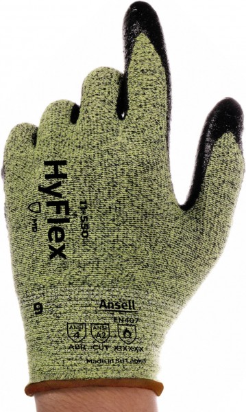 Ansell HyFlex 11-550 Nitrile Cut Protection Gloves Level B