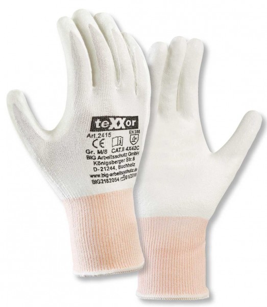 texxor 2415 Cut-resistant gloves with PU coating