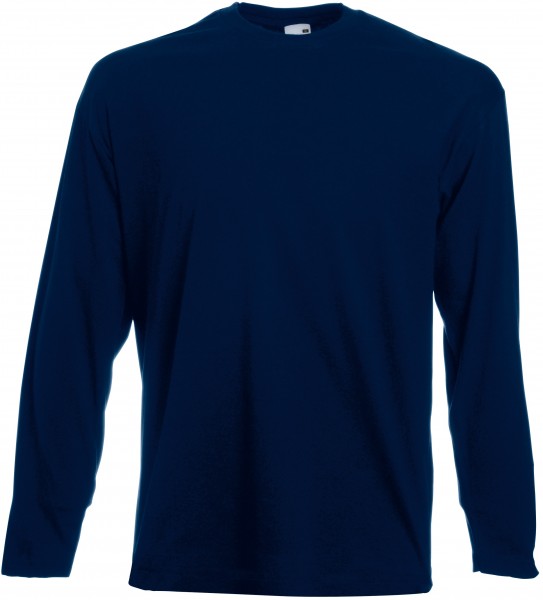 Fruit of The Loom Valueweight Long Sleeve T in 8 colours