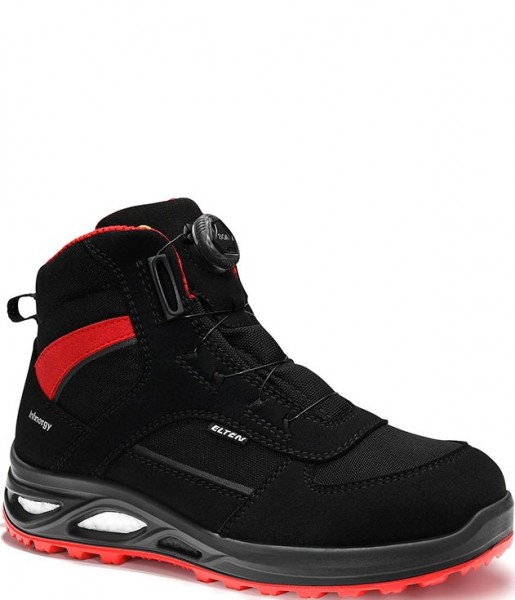 Elten HANNAH XXTL BOA 746561 safety shoes black-red Mid ESD S3