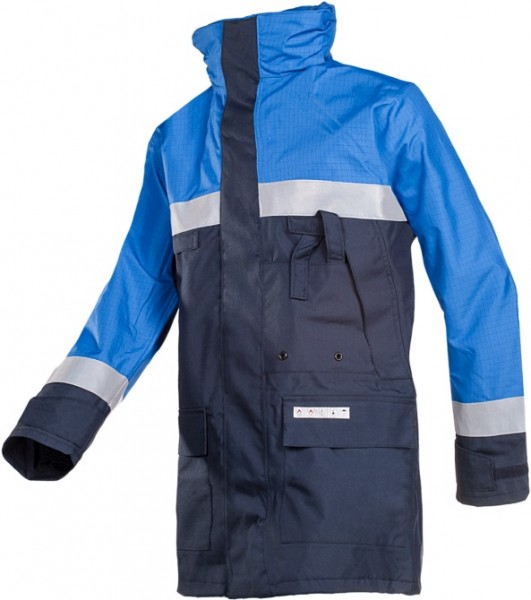 Sioen Duffel 3074N3EF7 flame retardant antistatic rain jacket