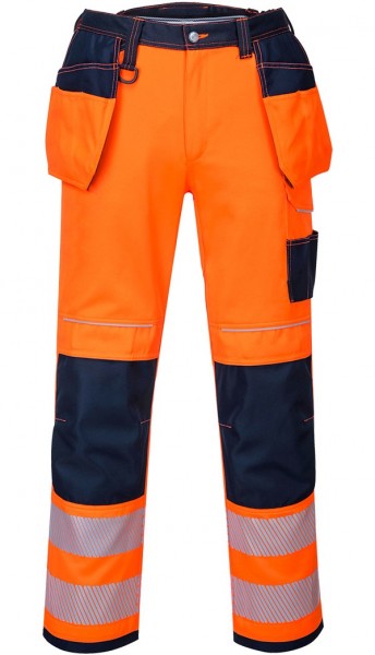 Portwest Vision PW3 T501 warning protection waistband trousers