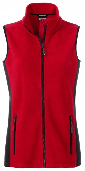 James & Nicholson JN855 Workwear Ladies Fleece Vest in 8 Colors