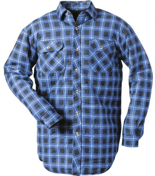 Craftland 1740 HINNOY thermo shirt blue-checked